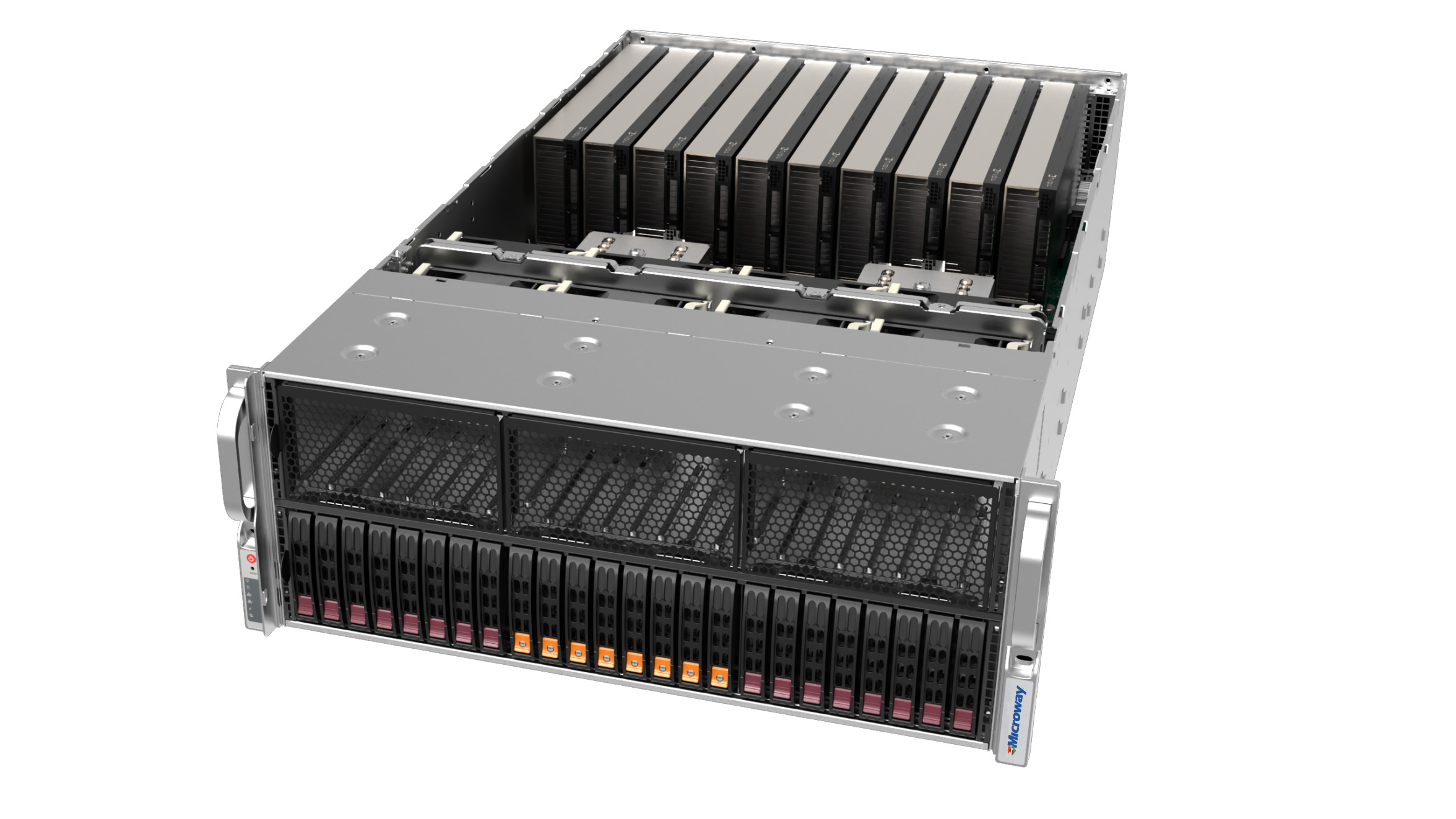 Navion 4U GPU Server with 10 NVIDIA GPUs